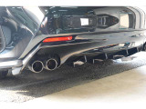TRDエアロ・TRDリアディフューザー&マフラー・TRDカーボントランクスポイラー。