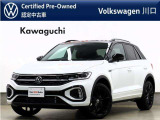 認定中古車★登録済み未使用★T-Roc TDI 4MOTION R-Line Black Style、禁煙車、DCC 19インチアルミホイール、純正ナビ、ETC、バックカメラ、LEDヘッドライト装備です。