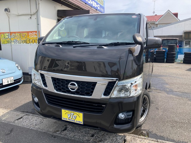 NV350キャラバン 2.5 プレミアムGX ロング ディーゼル 4WD 両側スライド HID ナビTV ...