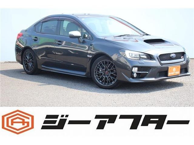 WRX STI 2.0 4WD 6MTナビ純正18AWハーフレザー308馬力