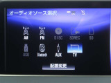 車内でCD DVD等、様々なメディアが楽しめます。