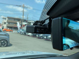 日産純正ドライブレコーダーです。ナビ画面で確認できます。