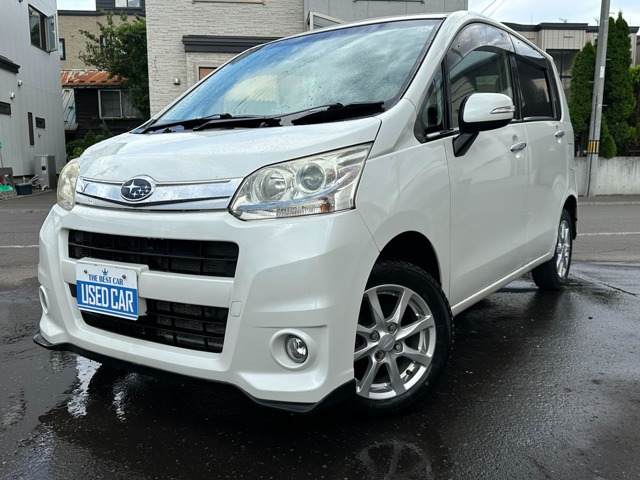 ステラ カスタムR リミテッド 4WD プッシュスタート アルミホイール冬