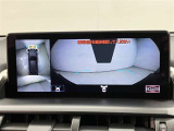 パノラミックビューモニター(全周囲モニター)です☆おクルマを空から見たように表示します。