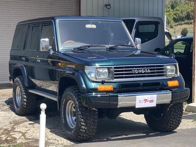 ランドクルーザープラド 3.0 SXワイド ディーゼル 4WD リフトアップ ミッキートンプ...
