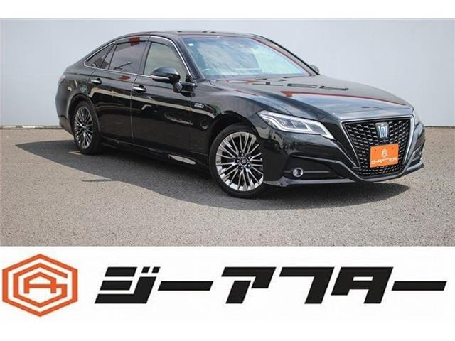 クラウン ハイブリッド 3.5 G エグゼクティブ 12.3型ナビBカメラTV温冷黒革3眼LED18AW