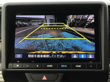 駐車も安心の3モードリアカメラ付です