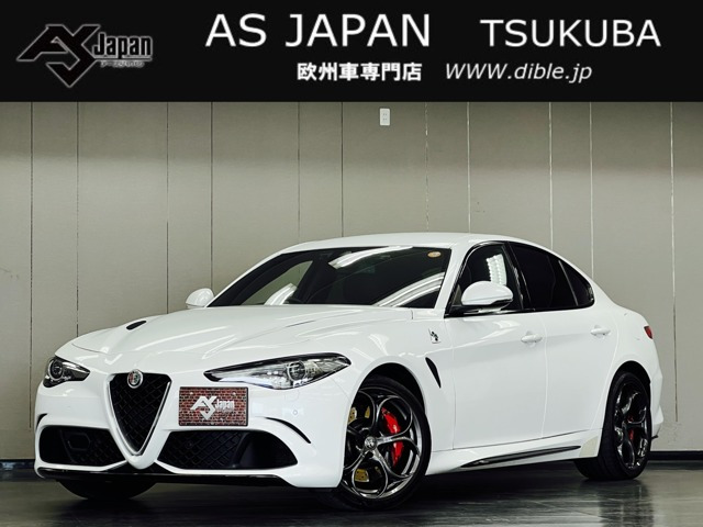 ジュリア クアドリフォリオ 黒半革 純正19AW ACC CarPlay 禁煙 1年保証