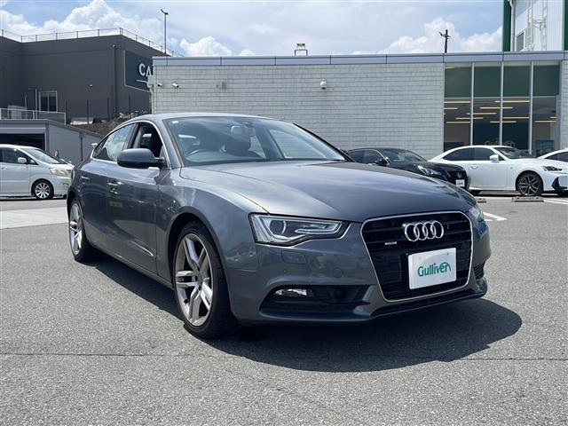 A5スポーツバック 2.0 TFSI クワトロ 4WD 本革シート 修復歴無し