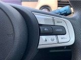 クルーズコントロール付き。高速道路などでの運転に。疲労軽減にもつながります。