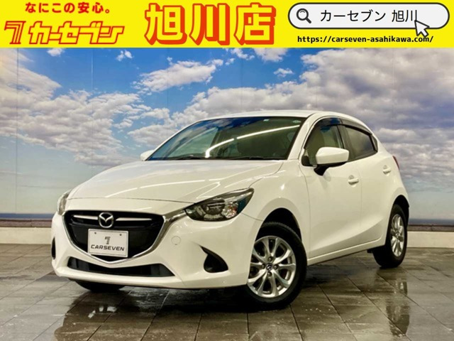 デミオ1.3 13S ブラック レザー リミテッド 4WDナビRカメラ スタッドレス付