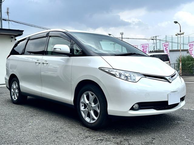 エスティマ2.4 X 4WD4WD 1ヶ月保証 修復歴あり/3812