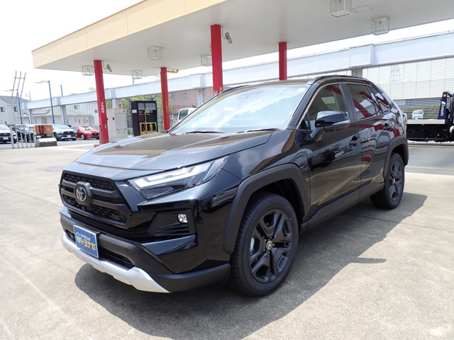 RAV4 2.5 ハイブリッド アドベンチャー E-Four 4WD パノラミックビューモニター ムー...