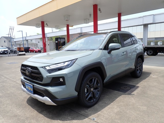 RAV4 2.5 ハイブリッド アドベンチャー E-Four 4WD パノラミックビューモニター ムー...