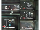 メーター内には、外気温・平均車速・平均燃費・瞬間燃費・走行可能距離のECO情報が表示できる機能があります!