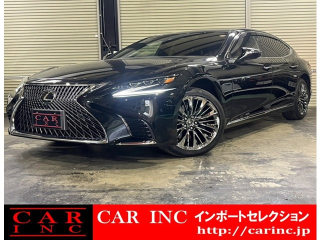 LS500 エグゼクティブ 4WD茶革 マクレビ Rエンター 純正20インチOPAW