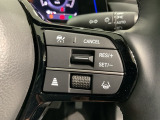 クルーズコントロールを装備しています。高速道路などで一定の速度で走ってくれるので運転が楽ですよ!速度を設定できますので、スピードの出しすぎにも注意できます。