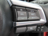 前車追従機能付きのレーダークルーズを備えています。自動で車間距離を調整してくれますので、アクセル操作の疲労軽減に繋がります。特に長距離を帰省される方にはお奨めですよ。