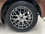 タイヤサイズは165/70R14!納車前の点検時にタイヤ交換させていただきます!Aftermarketアルミホイール!アルミホイールに錆があります。