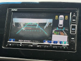 バックカメラのお写真です。駐車が苦手な方でも楽に駐車が行えますね♪