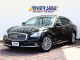 日産 シーマハイブリッド 3.5 VIP G  BOSE5.1chPシアター黒革サンルーフ