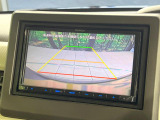 【バックカメラ】駐車時に後方がリアルタイム映像で確認できます。大型商業施設や立体駐車場での駐車時や、夜間のバック時に大活躍!運転スキルに関わらず、今や必須となった装備のひとつです!