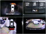 障害物センサーとモニターで駐車シーンをアシストします!