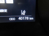 ODOメーターです。新車からの走行距離になります。