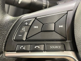 【ステアリングスイッチ】運転中、前方から目線をそらすことなく、オーディオ等の操作が可能な便利機能!安心&快適なドライブを演出してくれます♪