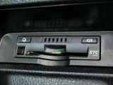 ETC車載器付きです。高速道路の料金所もスムーズに通過できます。