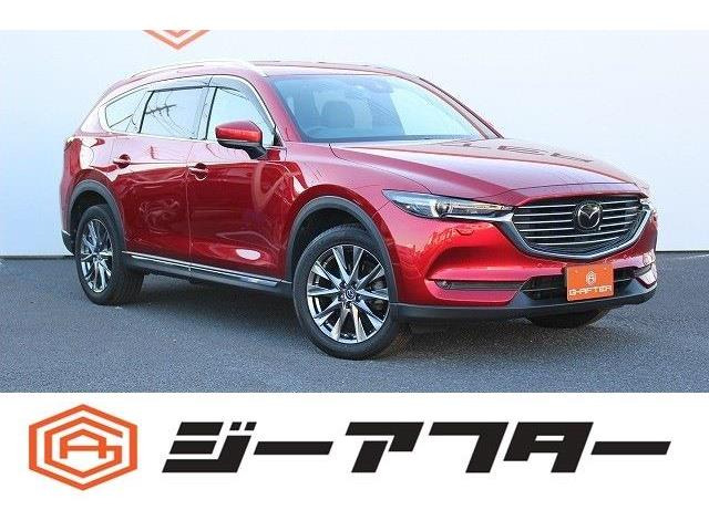 CX-82.5 25S Lパッケージ 4WDR2登録1オーナー6人茶革360°カメラTVナビ
