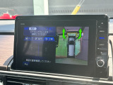 マルチビューカメラ搭載でまるで空から自分の車を見たように車庫入れできます!便利です☆