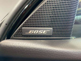 【BOSEサウンドシステム】高性能スピーカーで広がりのある、包み込むような音を体感してください。