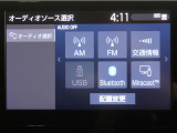 ディスプレイオーディオを装備。スマホとクルマをつなぐことで、これまでのナビに加えて、いろんなサービスが楽しめます。
