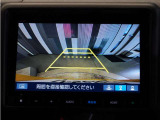 【バックカメラ】後退時も安心。リバース連動で画面が切り替わるのでとっても便利。