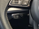 ACC(前車追従式クルーズコントロール)の操作レバーです。ハンドルを握ったままブラインドタッチで車速の設定や再発進が行える便利機能です。