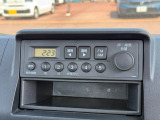 AM/FM時計付きチューナーを装備しています!