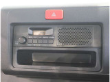 AM、FMラジオ付きです。