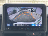 【バックカメラ】駐車が苦手な方でも映像で後方の安全確認もしっかり見えない死角の部分や距離感などモニター確認することが可能です。
