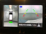 まるで上から見ているようなアラウンドビュー付き☆どこが危ないか音とソナーでお知らせ☆バックカメラも付いています☆安心ですね(^^♪