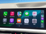 ●Apple Car Play:スマホとの有線接続で、ナビ・オーディオ再生などスマホのアプリ機能が画面でも使える便利機能です!