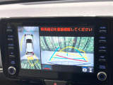 【パノラミックビューモニター】専用のカメラにより、上から見下ろしたような視点で360度クルマの周囲を確認することができます☆死角部分も確認しやすく、狭い場所での切り返しや駐車もスムーズに行えます。