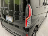視認性がいいテールランプ。後続車にも存在をアピール。