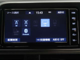 携帯電話とBlue Toothの連携により車の中でハンズフリー通話が可能です。