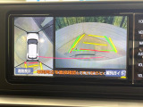 【パノラミックビューモニター】専用のカメラにより、上から見下ろしたような視点で360度クルマの周囲を確認することができます☆死角部分も確認しやすく、狭い場所での切り返しや駐車もスムーズに行えます。