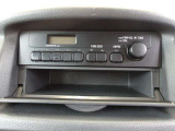 メーカー装着のAM/FMラジオチューナー装備!