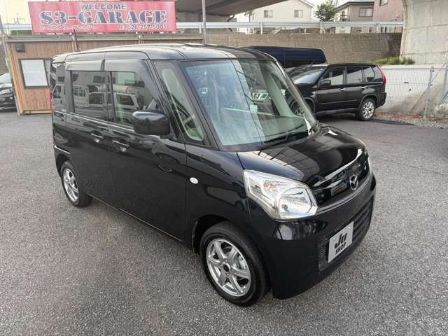 マツダ フレアワゴン XS 4WD の中古車詳細 (65,000km, ブラック, 長野