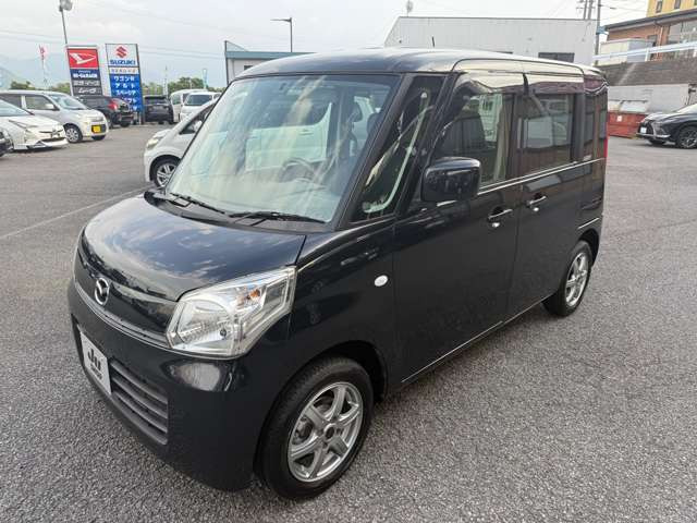 マツダ フレアワゴン XS 4WD の中古車詳細 (65,000km, ブラック, 長野