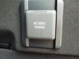 非常時やキャンプなどに役立つAC100Vコンセント付きです。