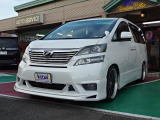 トヨタ ヴェルファイア 2.4 Z プラチナセレクションII  10インチナビ 車高調 社外20アルミ